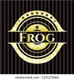 Frog gold badge