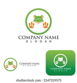 Frog Green Logo And Symbol