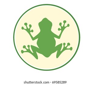 Frog Green Mascot Icon