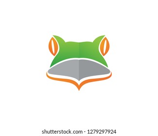 Frog green vector animal