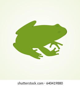 frog green,vector illustration