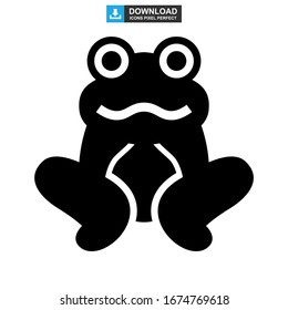 frog icon or logo isolated sign symbol vector illustration - high quality black style vector icons
