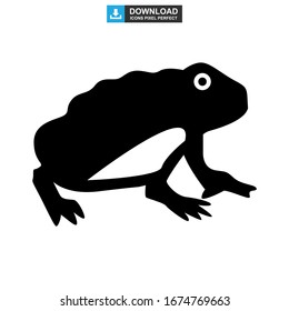frog icon or logo isolated sign symbol vector illustration - high quality black style vector icons
