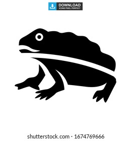 frog icon or logo isolated sign symbol vector illustration - high quality black style vector icons
