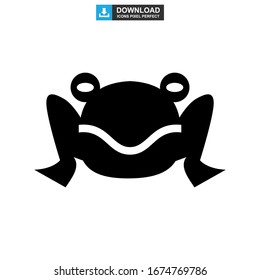 frog icon or logo isolated sign symbol vector illustration - high quality black style vector icons
