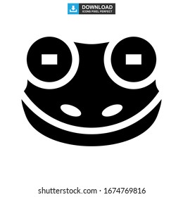frog icon or logo isolated sign symbol vector illustration - high quality black style vector icons
