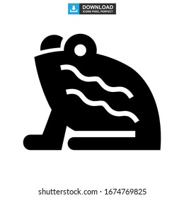 frog icon or logo isolated sign symbol vector illustration - high quality black style vector icons
