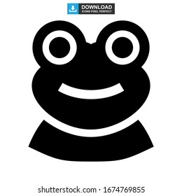 frog icon or logo isolated sign symbol vector illustration - high quality black style vector icons
