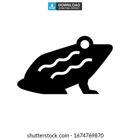 frog icon or logo isolated sign symbol vector illustration - high quality black style vector icons
