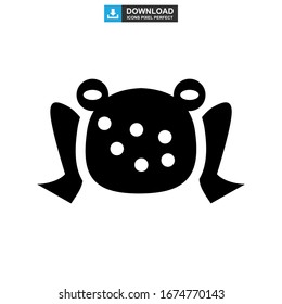 frog icon or logo isolated sign symbol vector illustration - high quality black style vector icons
