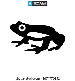 frog icon or logo isolated sign symbol vector illustration - high quality black style vector icons
