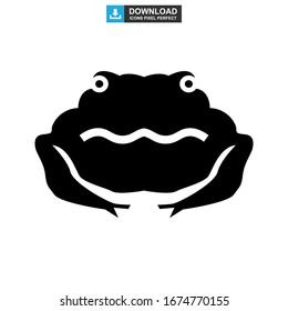 frog icon or logo isolated sign symbol vector illustration - high quality black style vector icons
