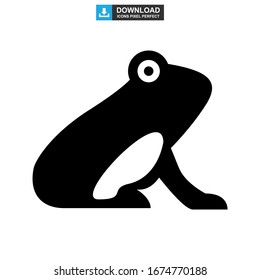 frog icon or logo isolated sign symbol vector illustration - high quality black style vector icons

