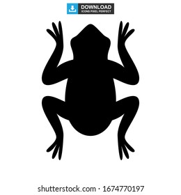 frog icon or logo isolated sign symbol vector illustration - high quality black style vector icons
