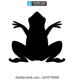 frog icon or logo isolated sign symbol vector illustration - high quality black style vector icons
