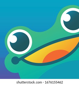frog icon & logo vector