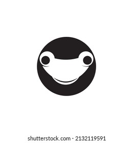 Frog icon template vector design