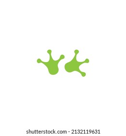 Frog icon template vector design