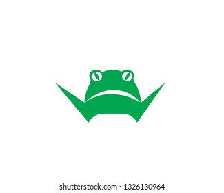 Frog icon, vector illustration - Vector
