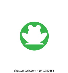 Frog icon vector illustration design template 
