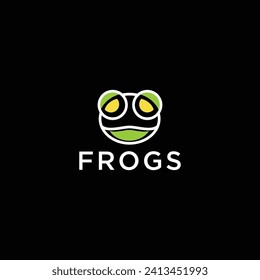 frog icon vector.animal icon, vector, sign, symbol, logo, illustration,
