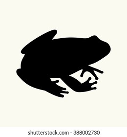 the frog icon,vector illustration