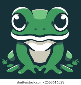 Frog Illustration vector color art kids  t-shirt 👚 