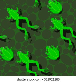 frog jumping pattern