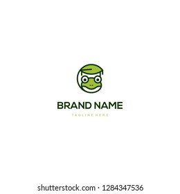 Frog Leaf Nature Abstract Illustration Vector Creative Logo