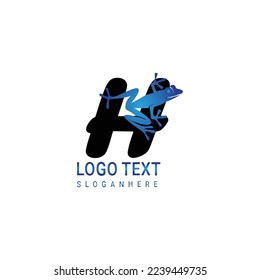 Frog letter logo and template icons Design