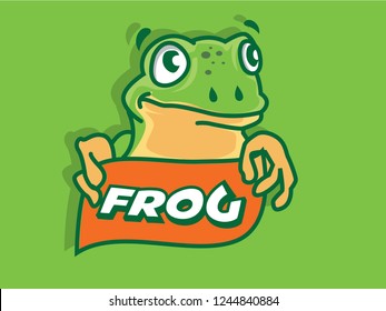 frog logo design