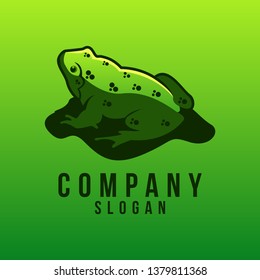 frog logo design