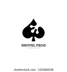 Frog Logo Design Vector
