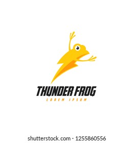 Frog Logo Design Vector