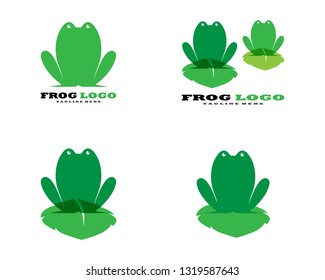Frog logo Design - Vector