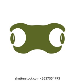 Frog logo icon design template