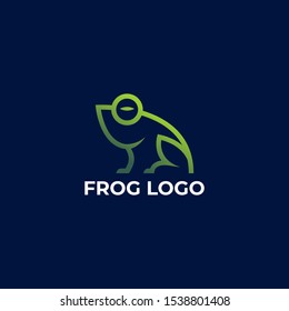 Frog Logo and Icon Design Vector for Any Purpose