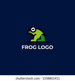 Frog Logo and Icon Design Vector for Any Purpose
