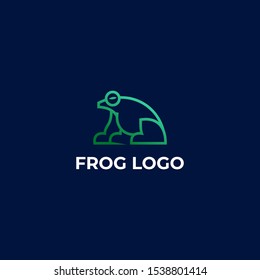Frog Logo and Icon Design Vector for Any Purpose