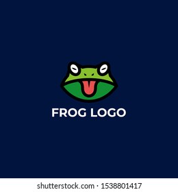 Frog Logo and Icon Design Vector for Any Purpose