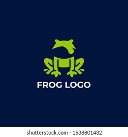 Frog Logo and Icon Design Vector for Any Purpose