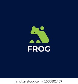 Frog Logo and Icon Design Vector for Any Purpose