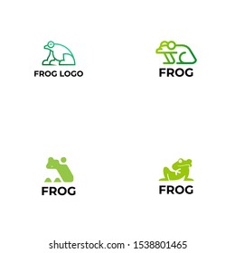 Frog Logo and Icon Design Vector for Any Purpose
