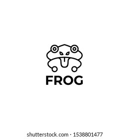 Frog Logo and Icon Design Vector for Any Purpose