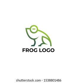 Frog Logo and Icon Design Vector for Any Purpose