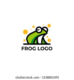 Frog Logo and Icon Design Vector for Any Purpose
