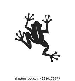 frog logo template Isolated. Brand Identity. Icon Abstract Vector graphic