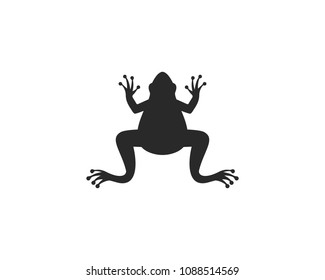 Frog Logo Template vector illustration