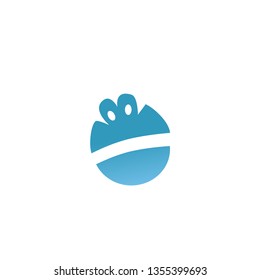 frog logo vector