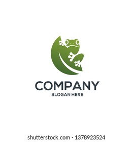 frog logo vector